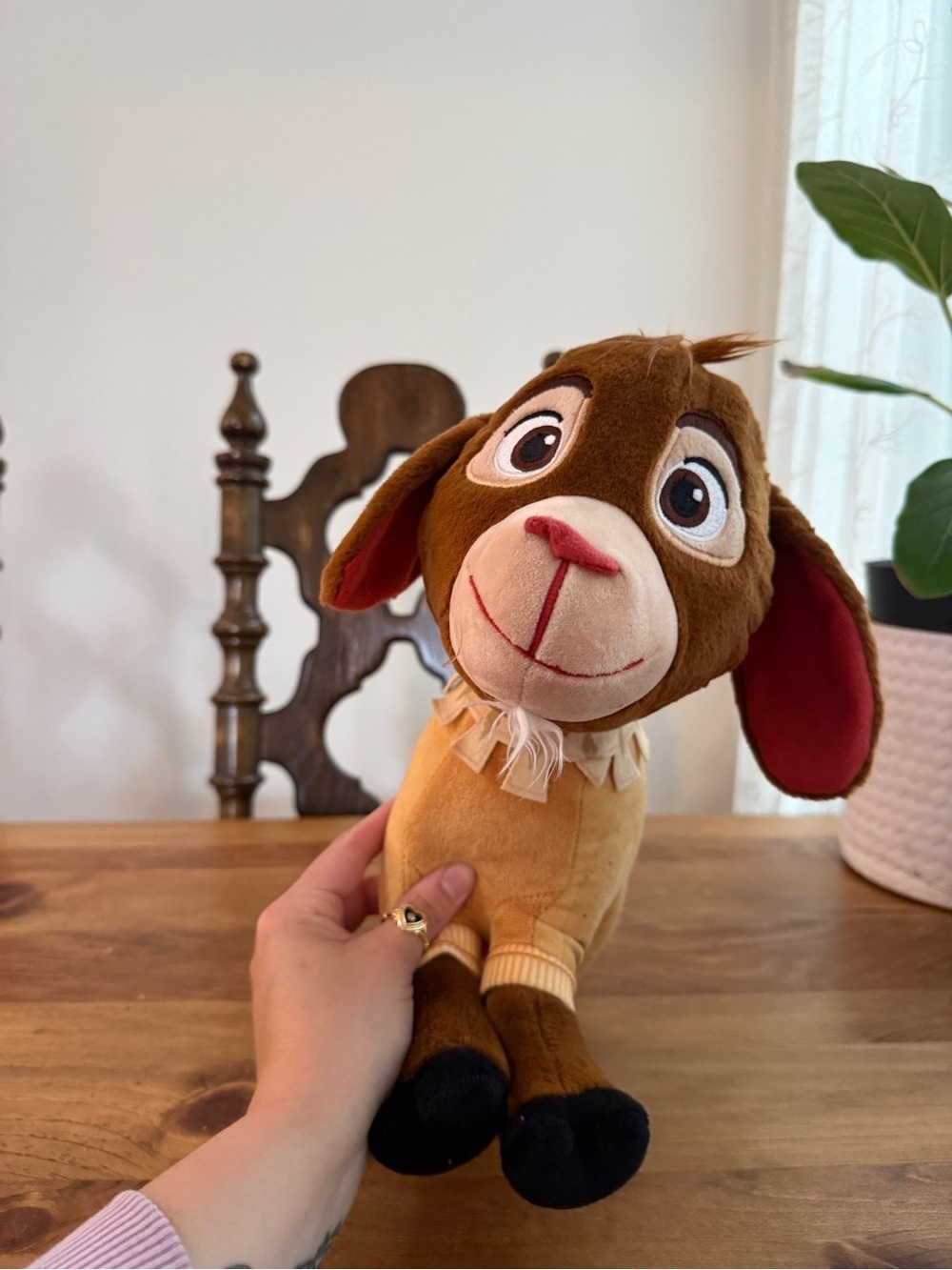 Disney Wish Valentino plush pillow buddy,